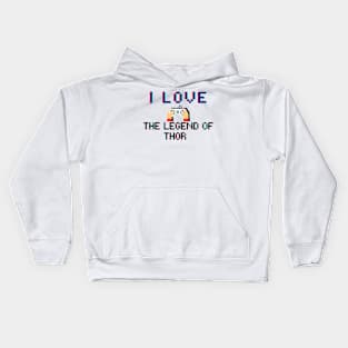 I LOVE The Legend of Thor Kids Hoodie